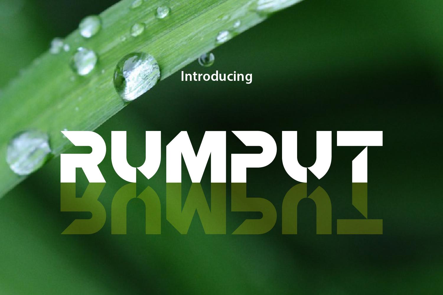 Rumput Font