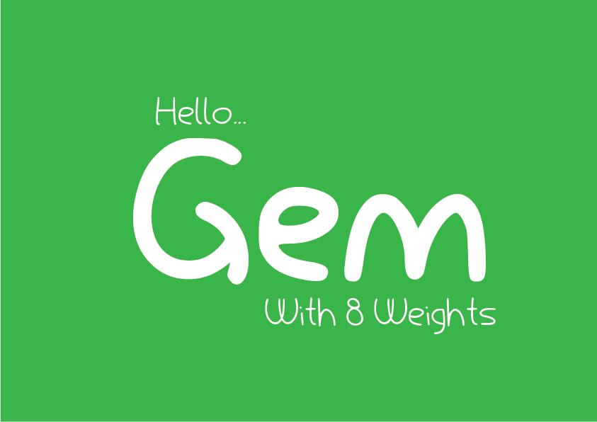 Gem Font