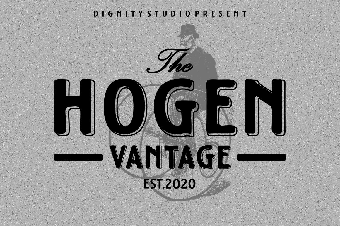 Hogen Vantage Font