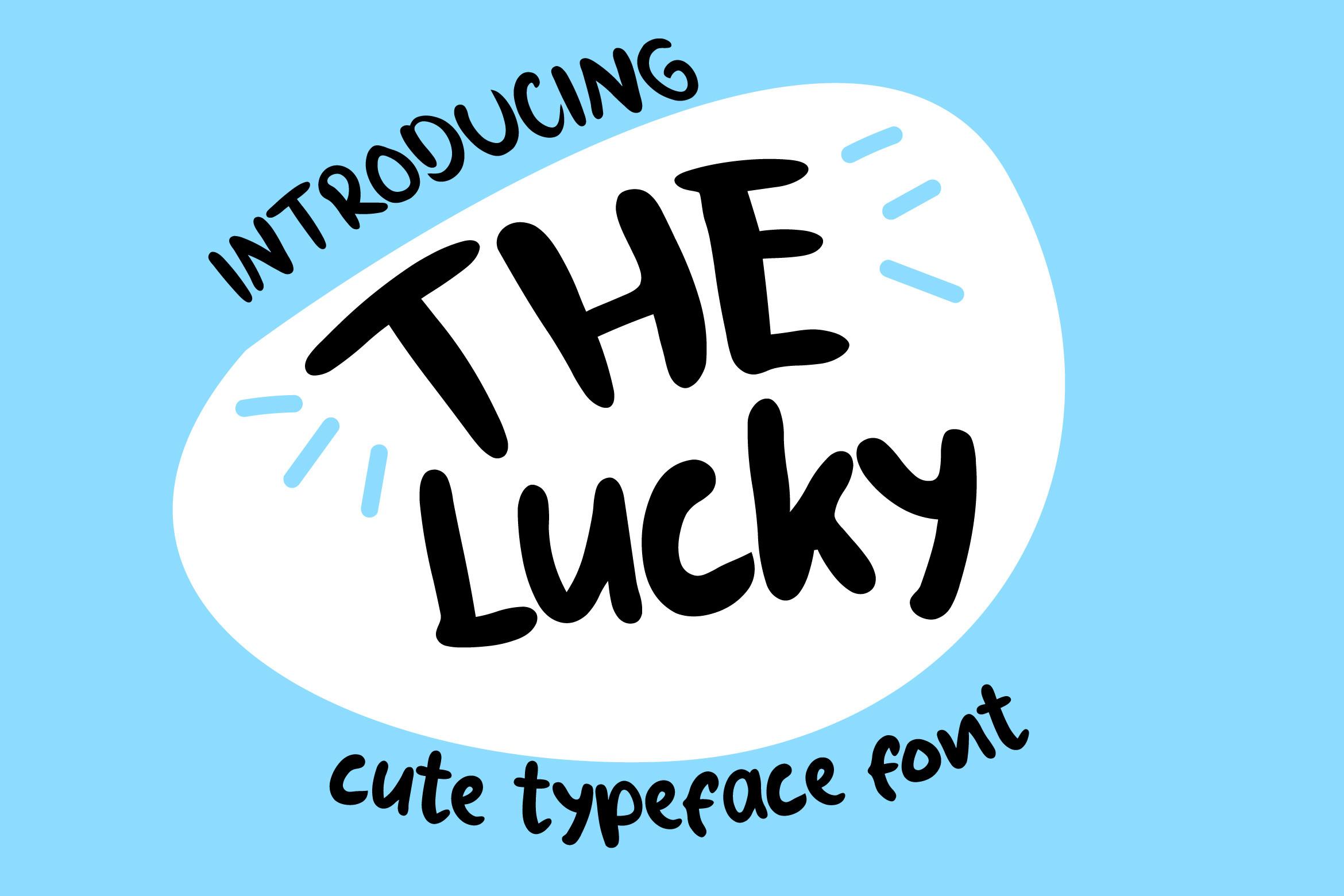 The Lucky Font