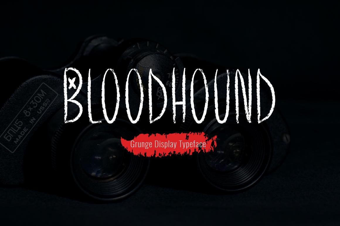 Bloodhound Font