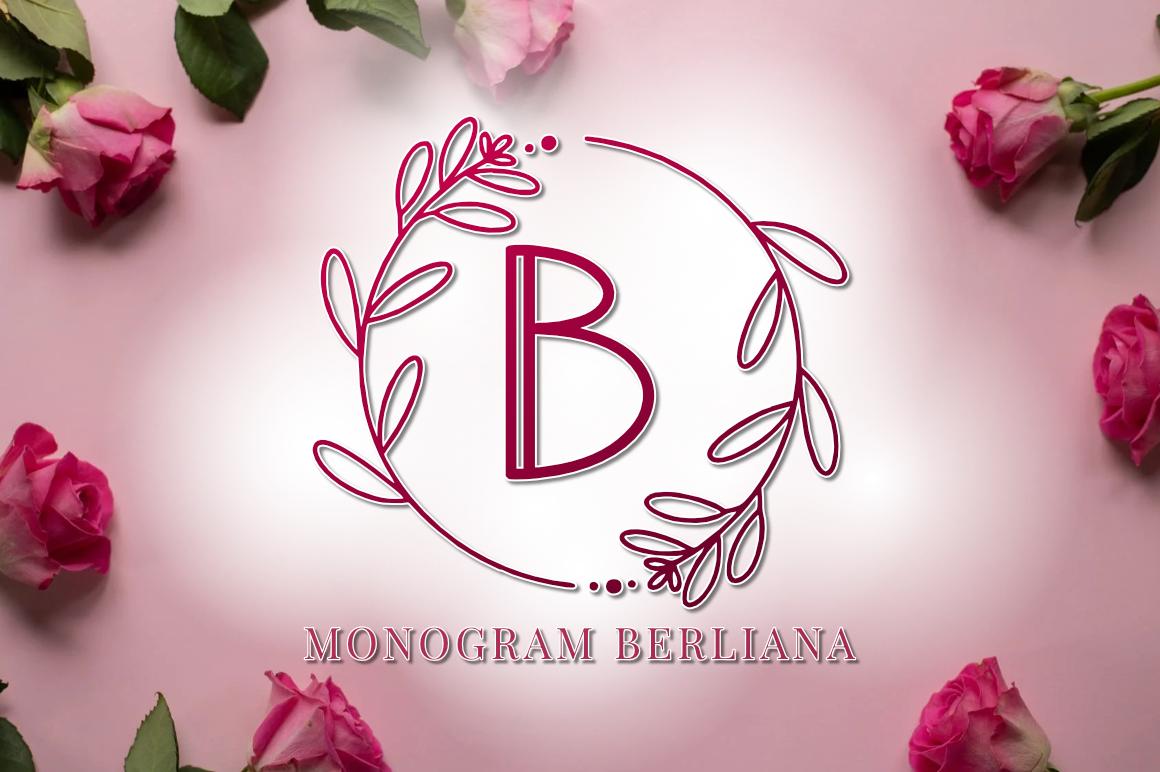 Monogram Berliana Font