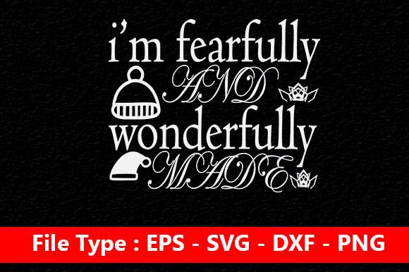 Christian Jesus   Svg Design ,I’m Fearf