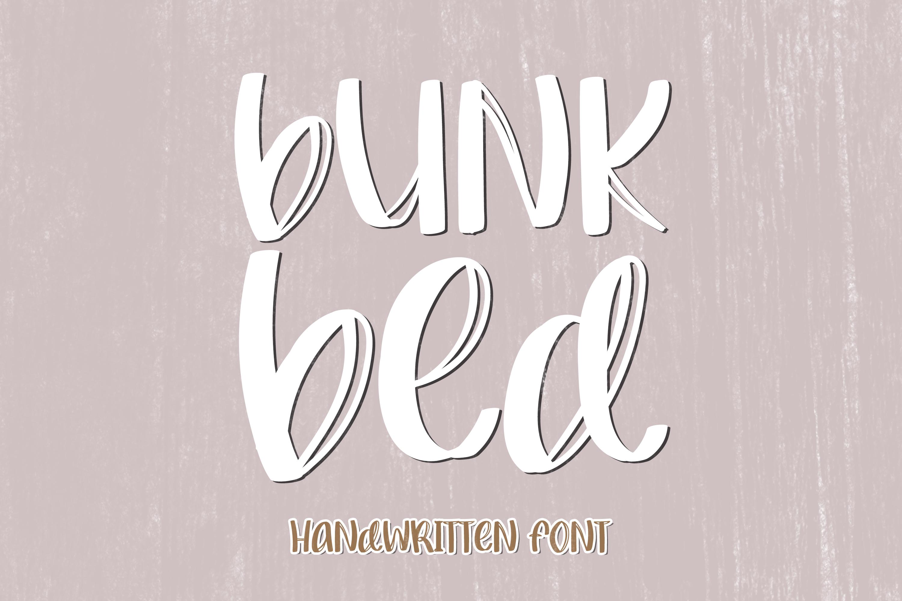 Bunk Bed Font