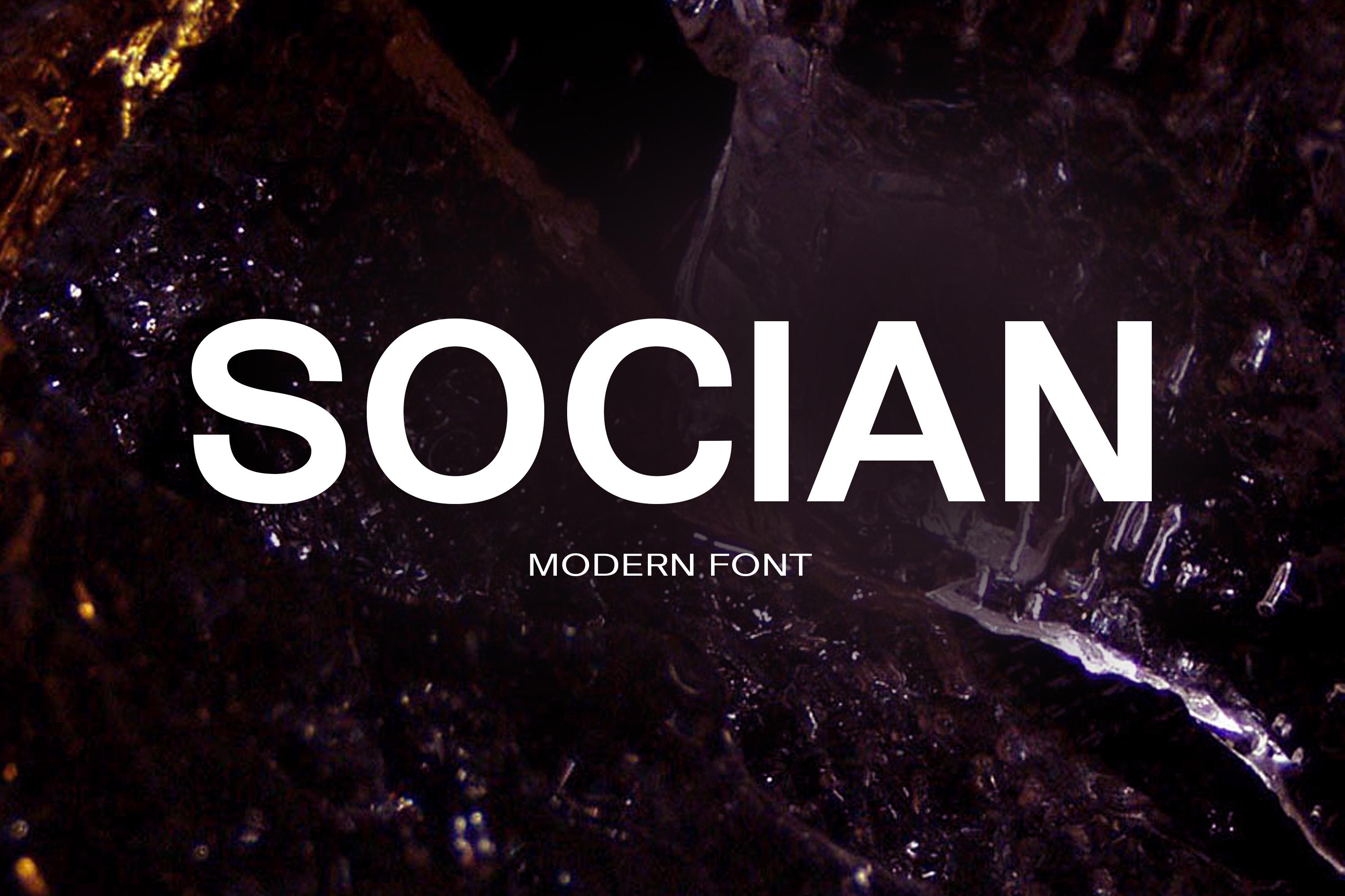 Socian Font
