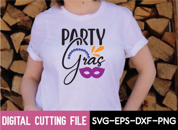 Party Gras Svg