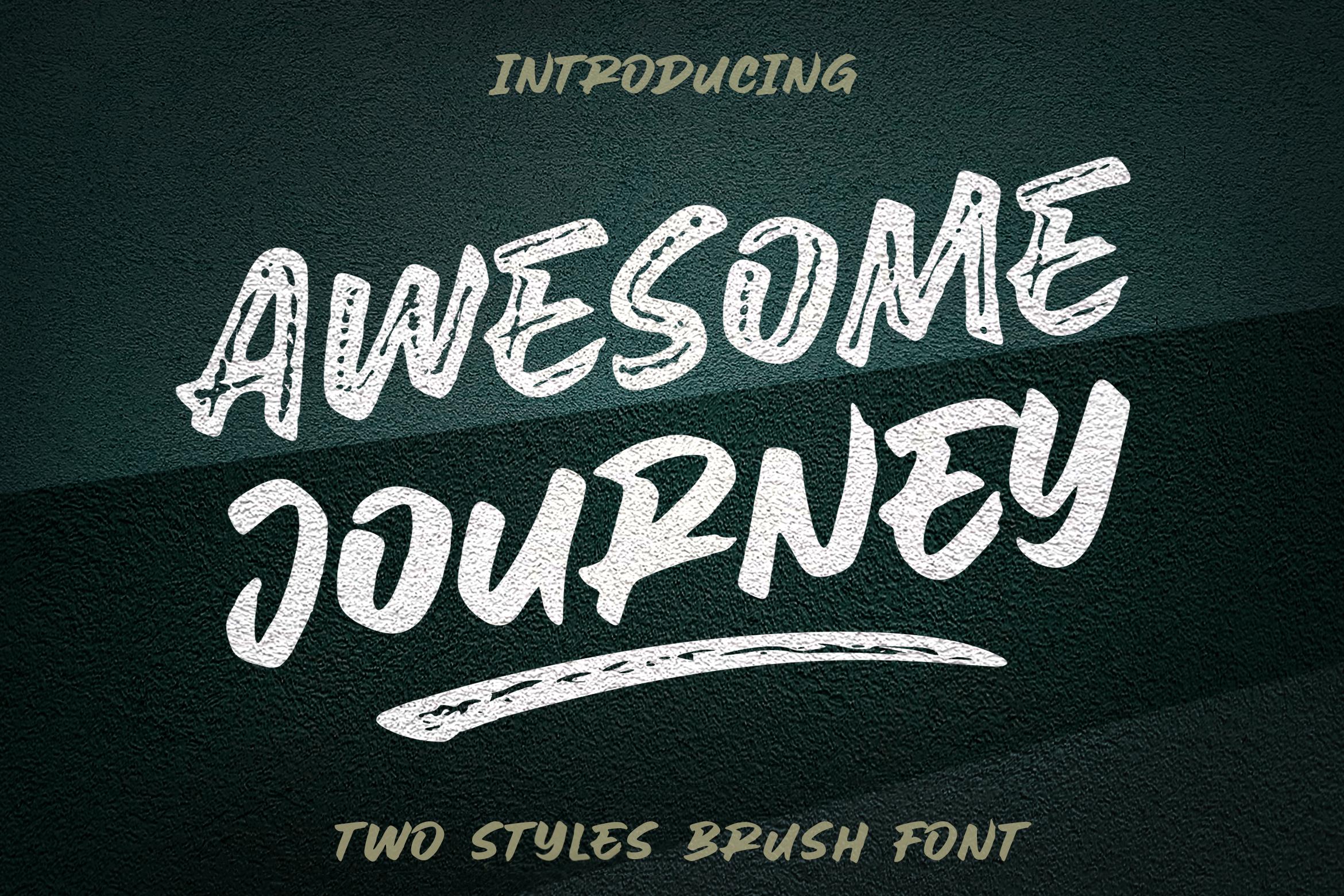 Awesome Journey Font