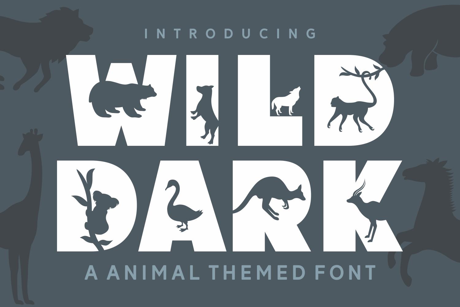 Wild Dark Font