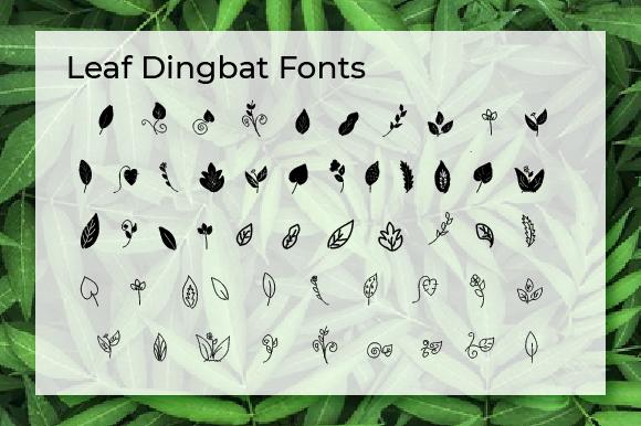 Leaf Font