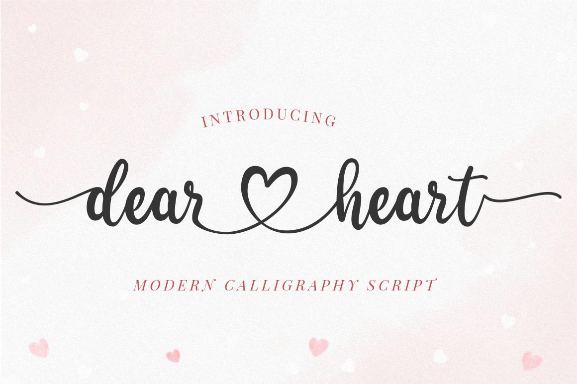 Dear Heart Font