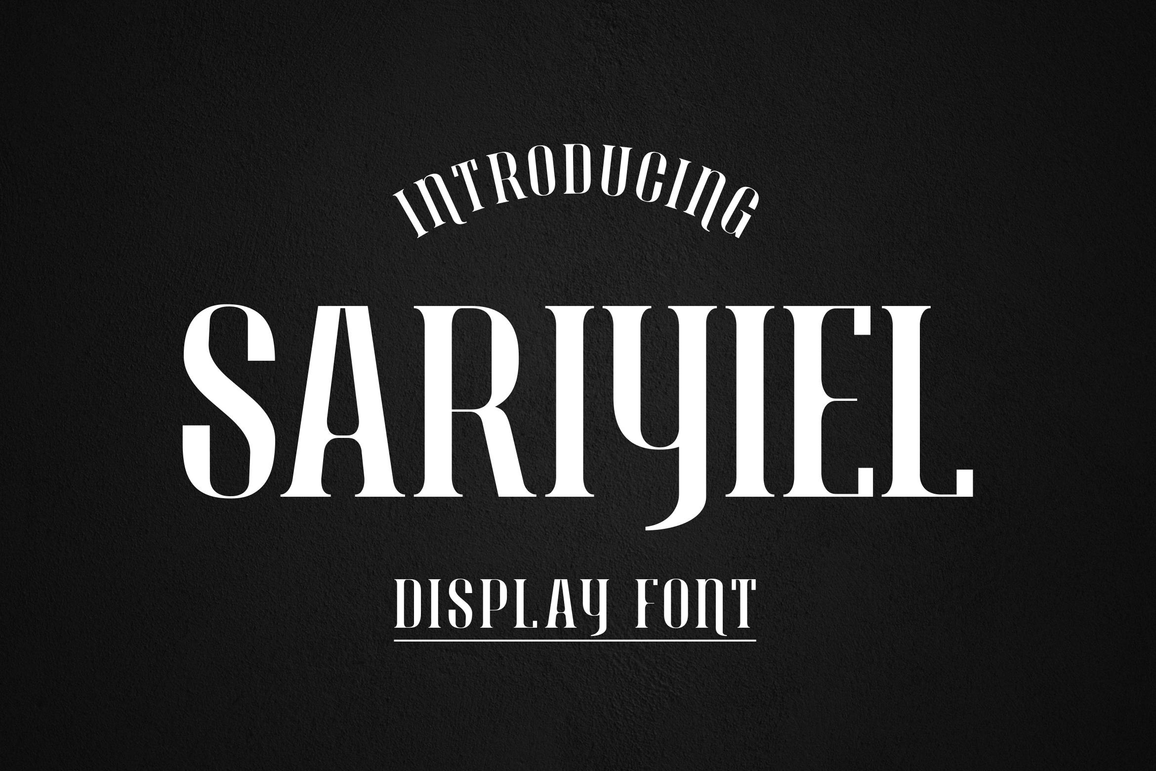 Sariyiel Font