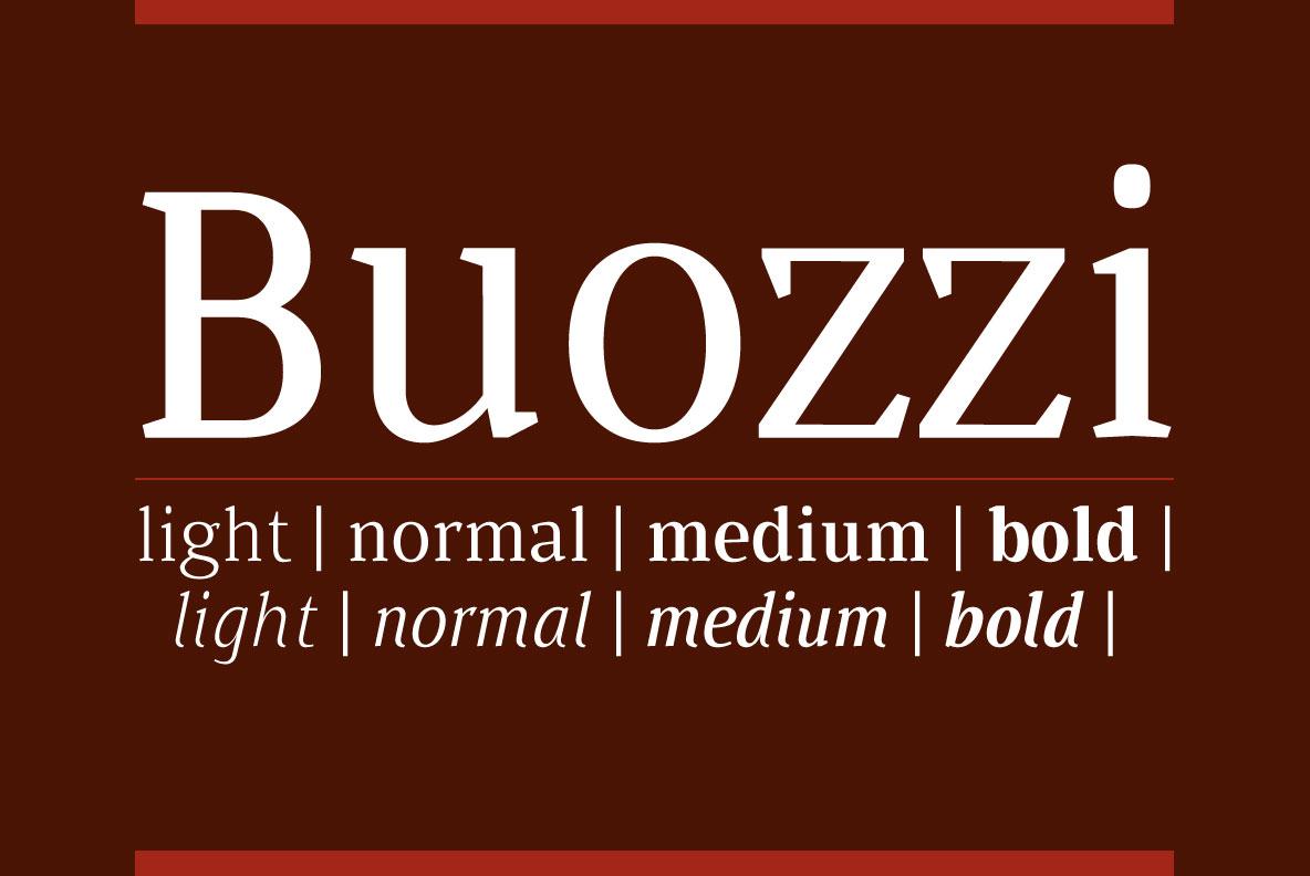 Buozzi Font