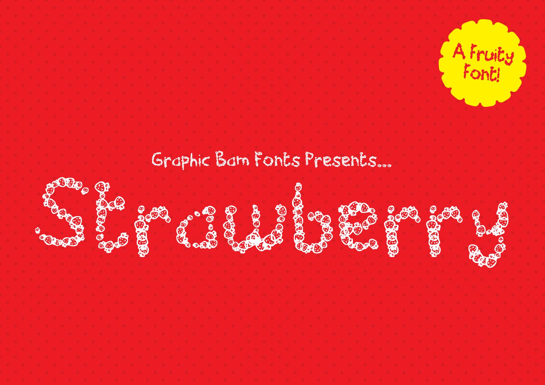 Strawberry Font