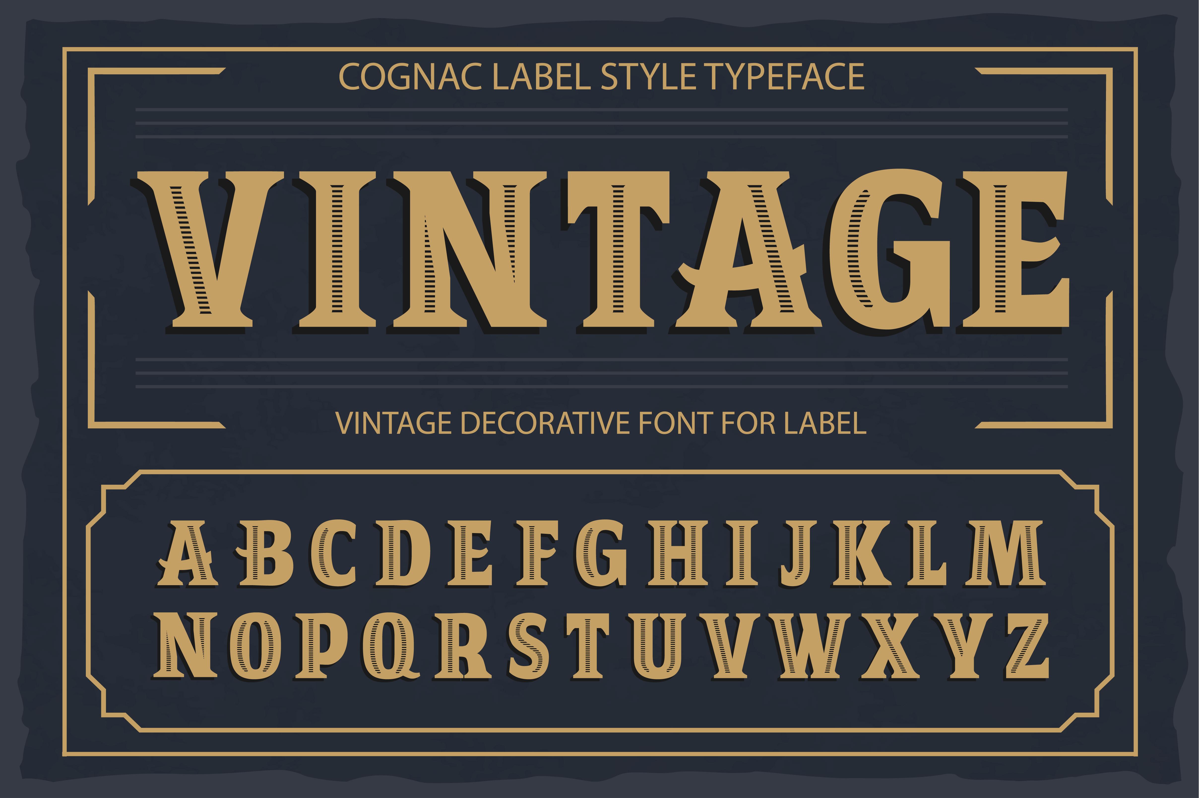 Vintage Font