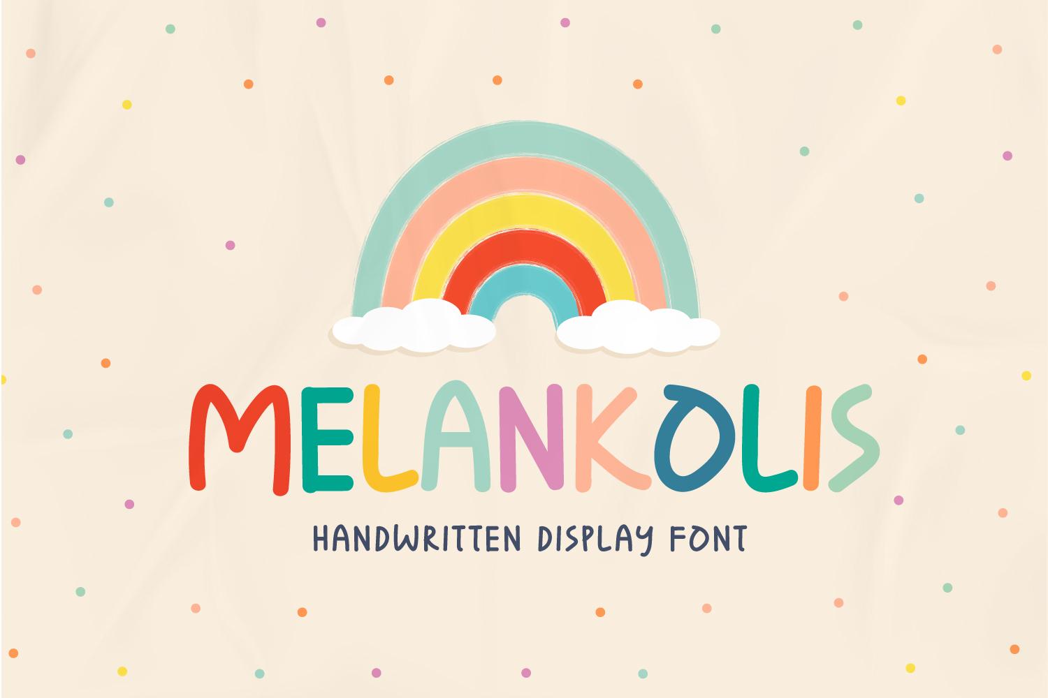 Melankolis Font