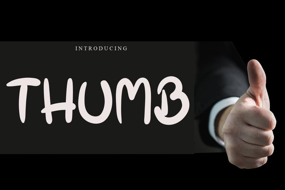 Thumb Font