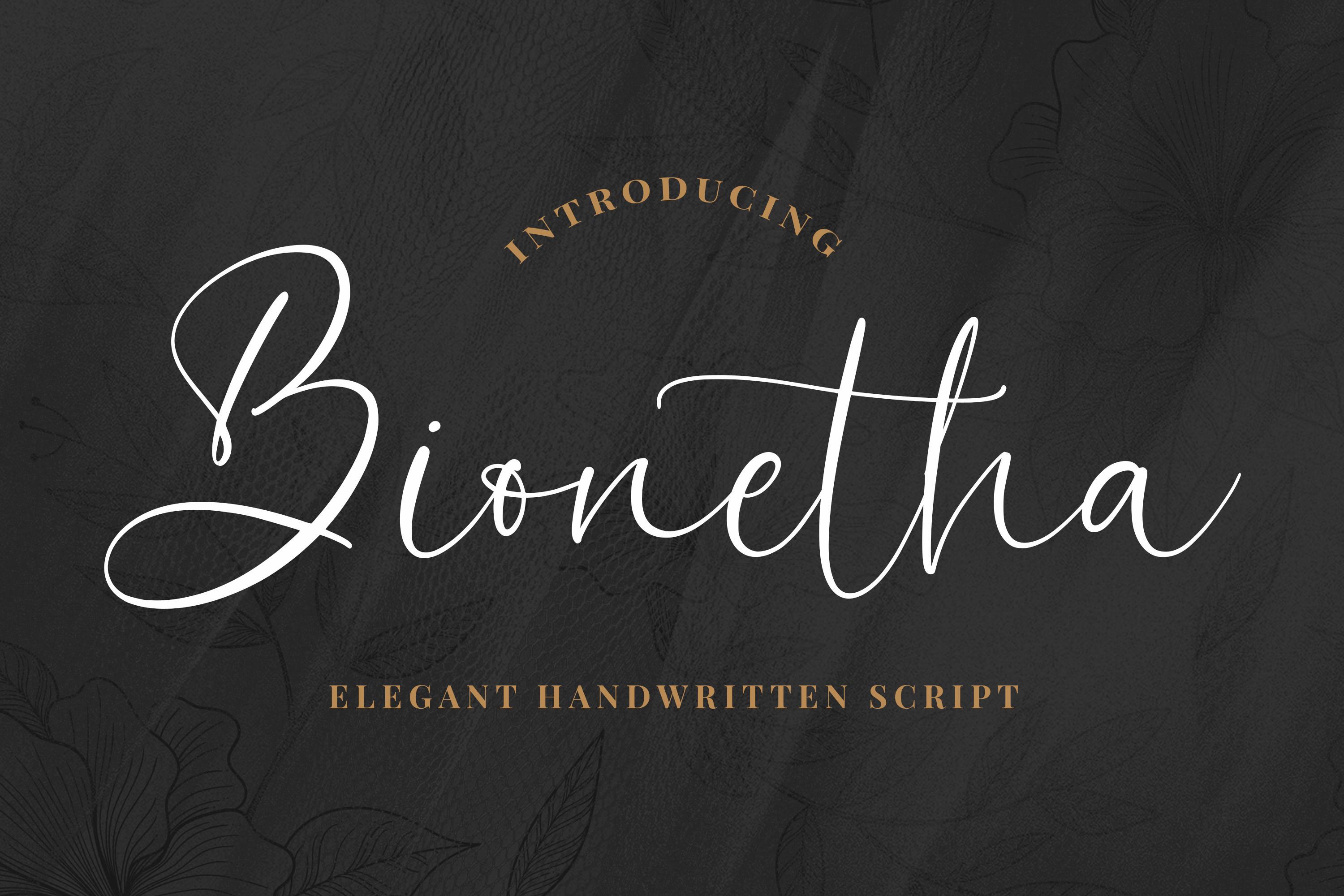 Bionetha Font