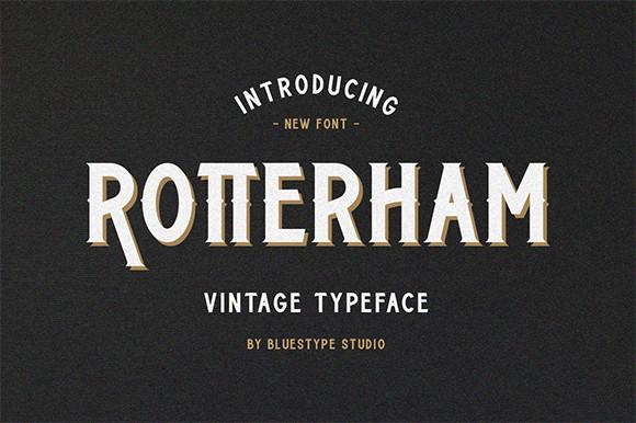 Rotterham Font