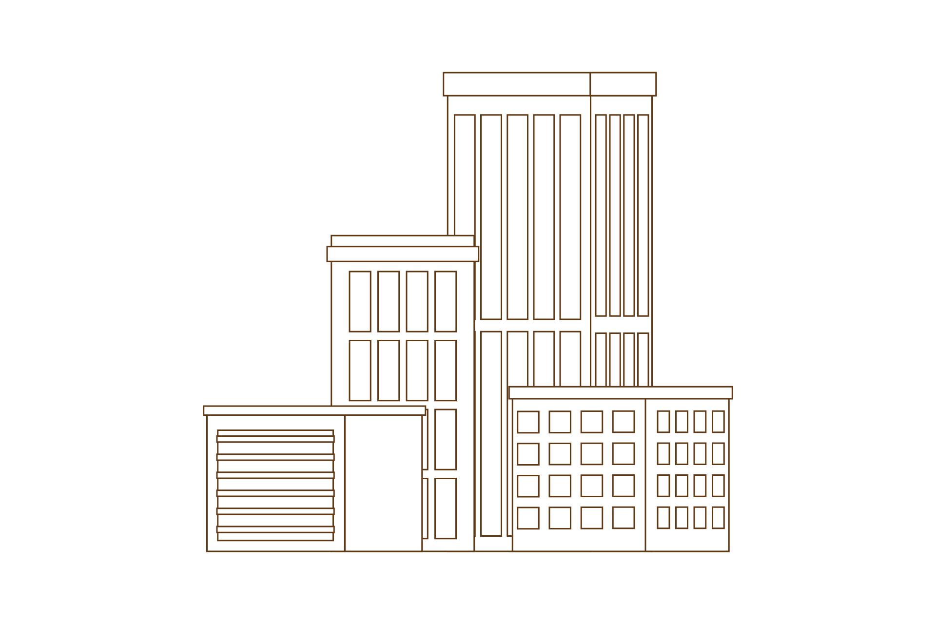 City Scapes Graphics - Tall Building