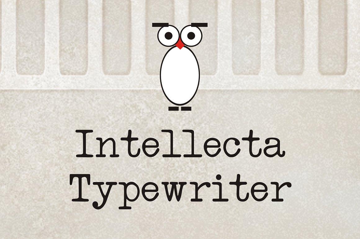 Intellecta Typewriter Font