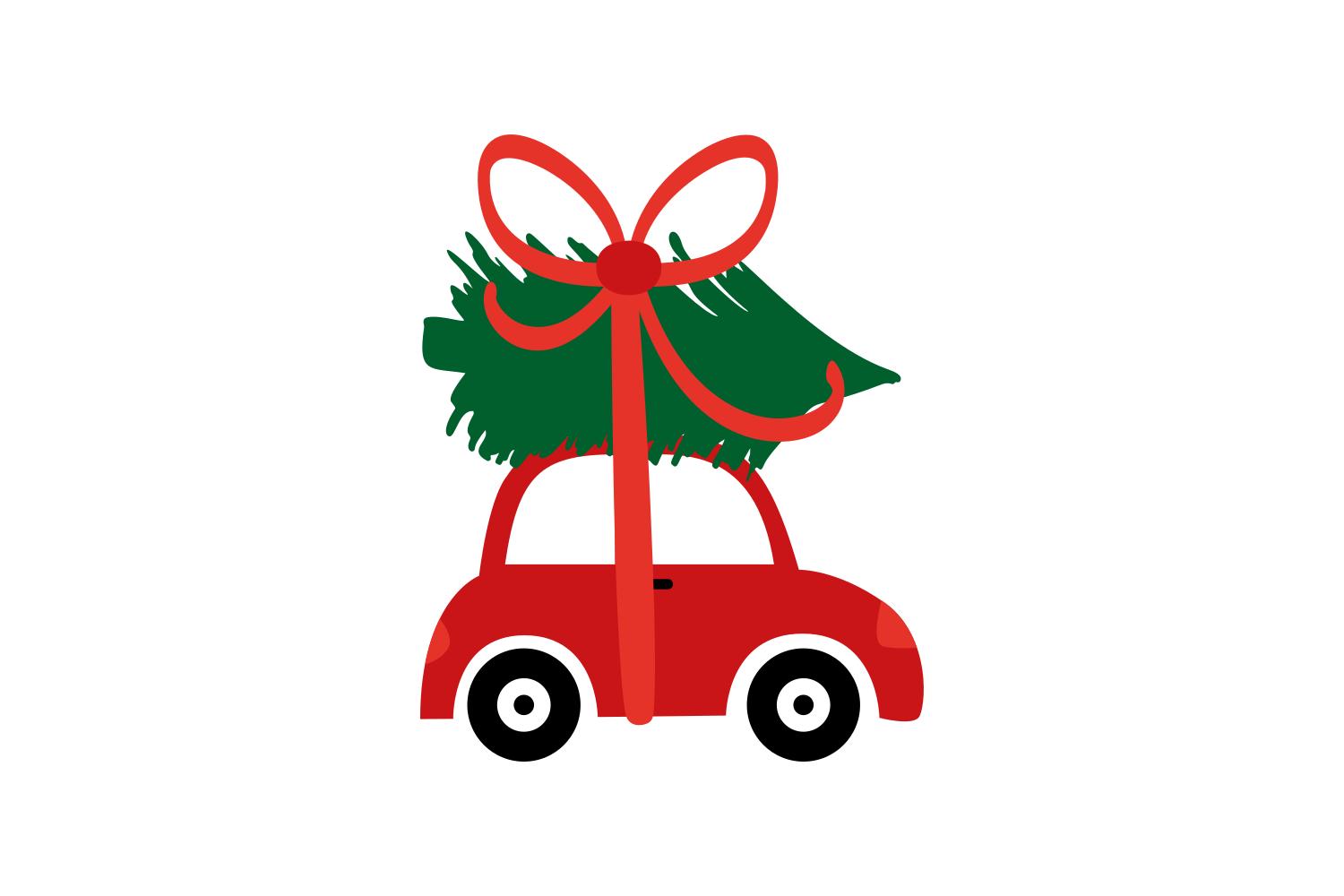 Christmas Tree Car