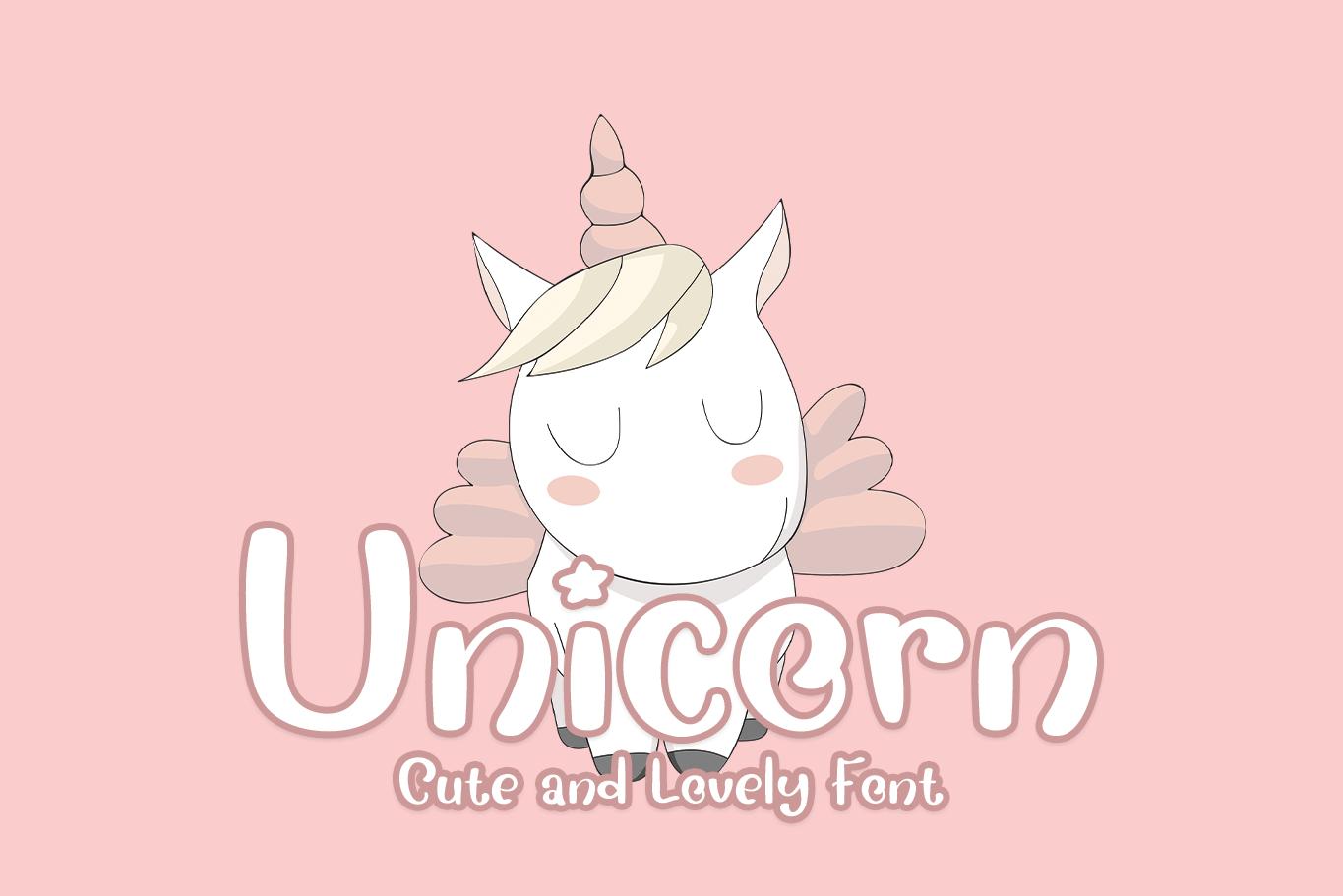 Unicorn Font