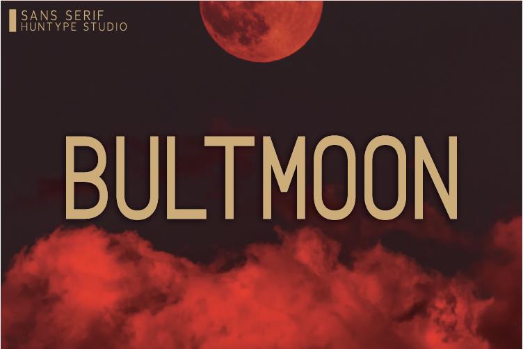 Bultmoon Font