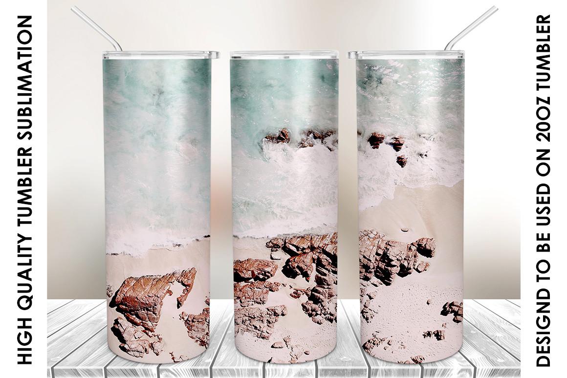 Rocks by the Sea 20oz Skinny Tumbler