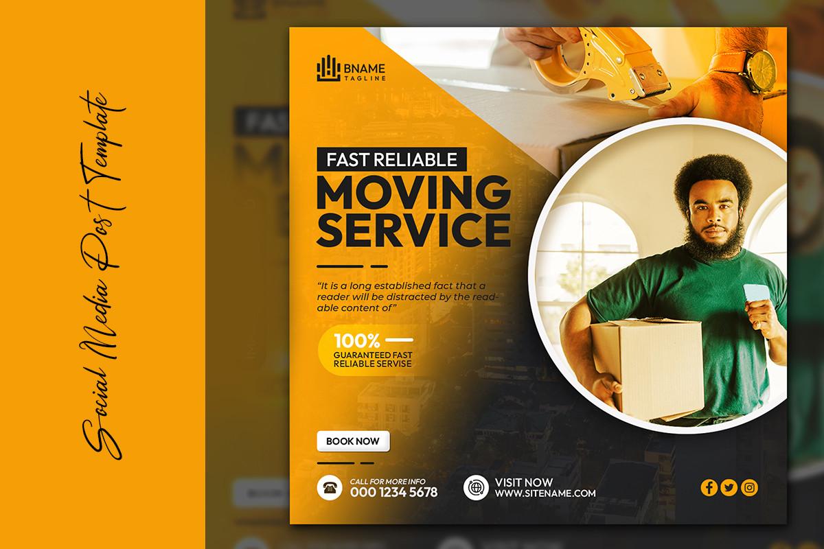 Moving Service Social Media Post