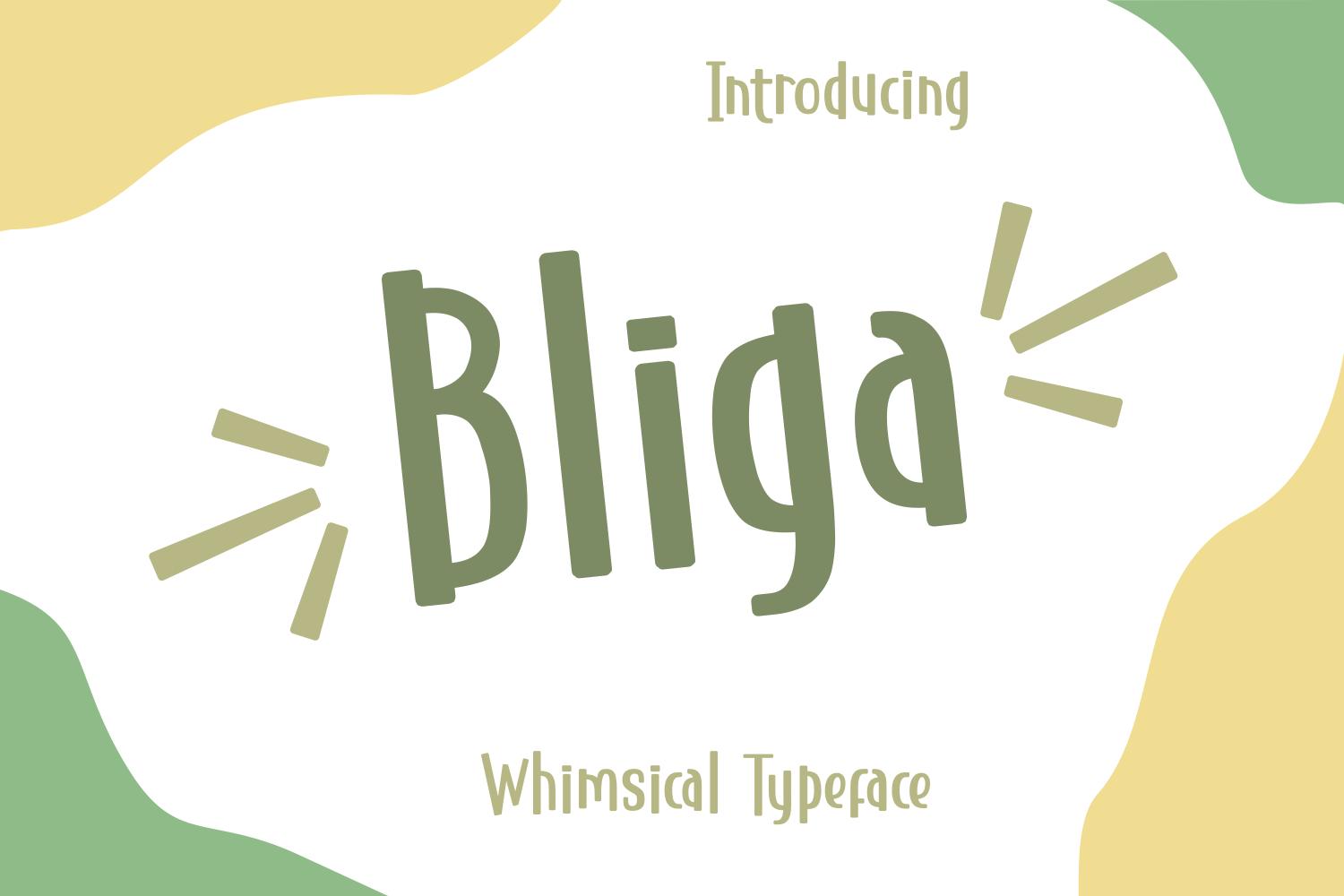 Bliga Font