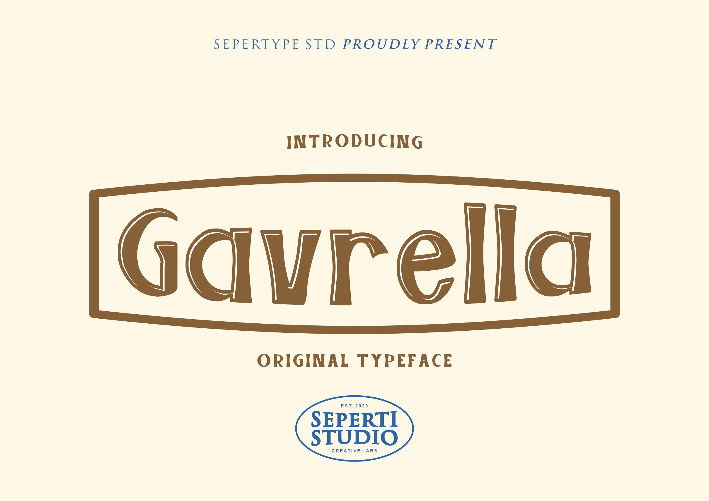 Gavrella Font