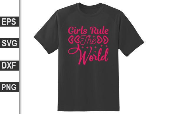 Girl Power Svg Design, Girls Rule the
