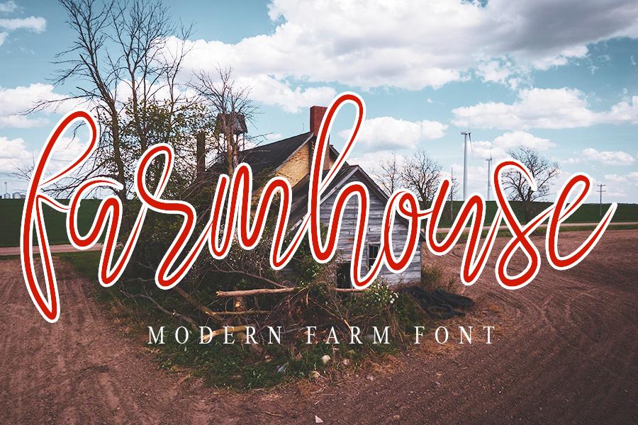 Farmhouse Font