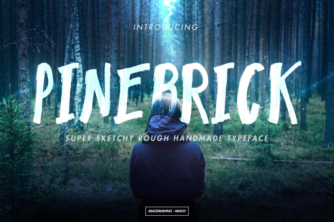 Pinebrick Font