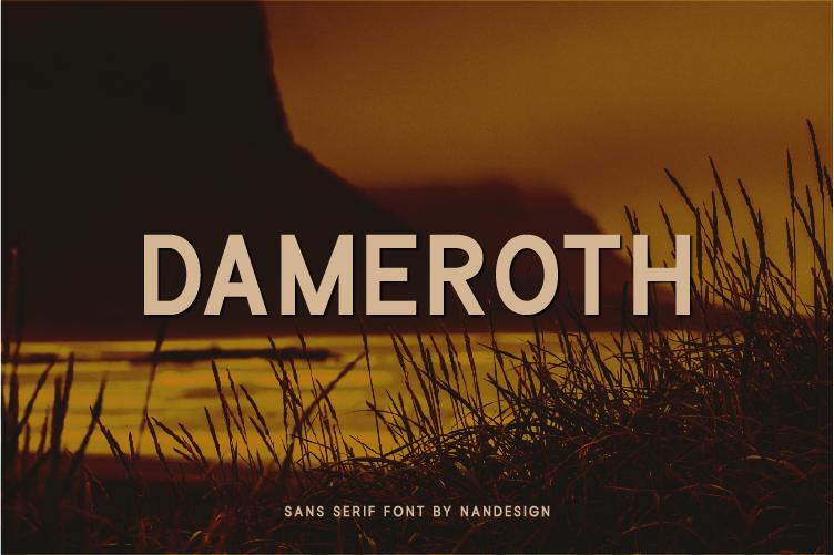 Dameroth Font