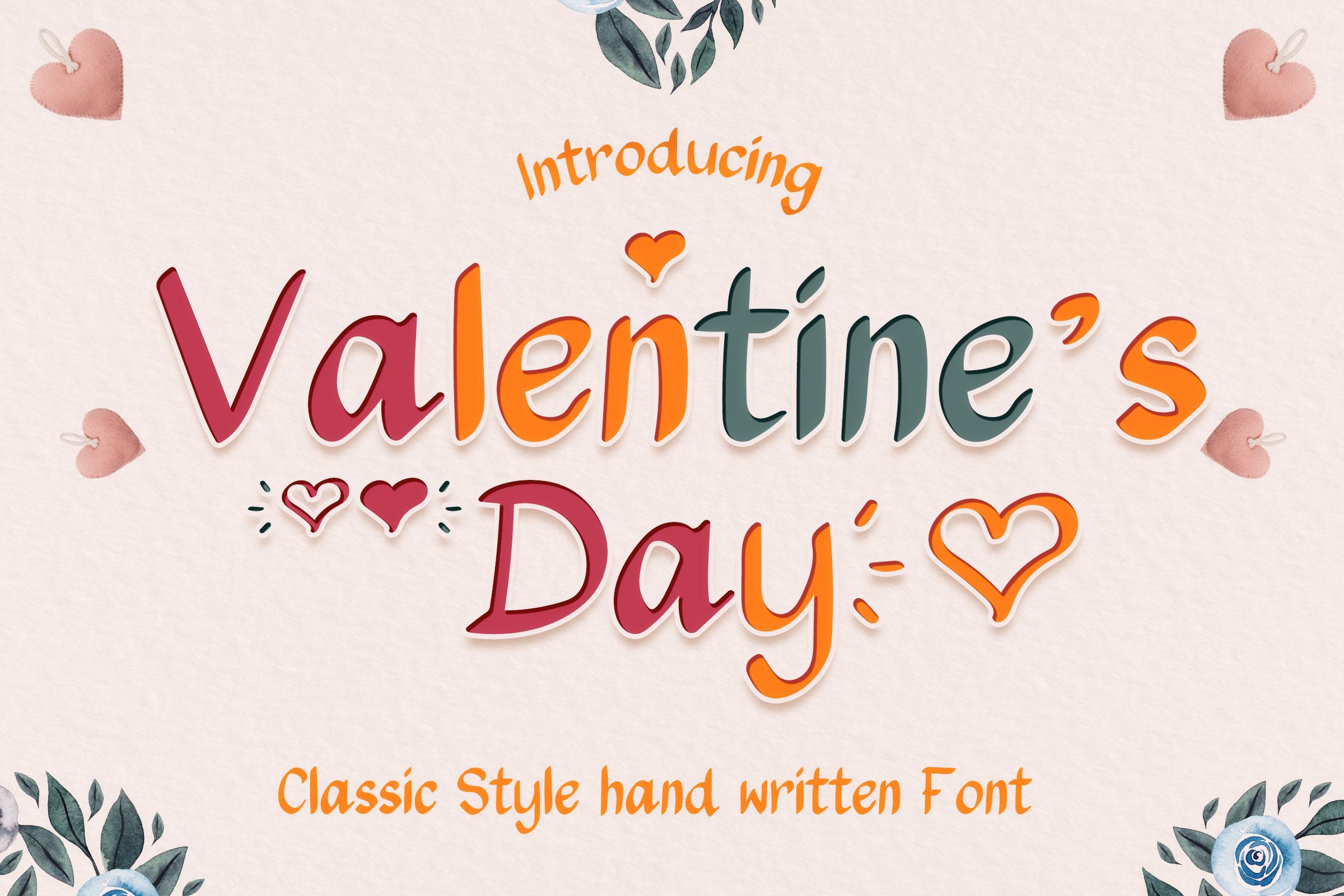 Valentine's Day Font