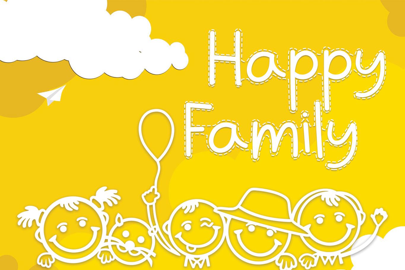 Happy Family Font