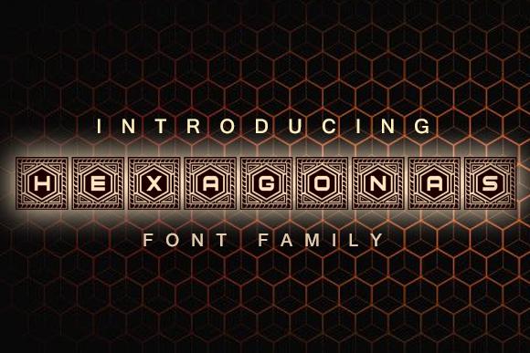 Hexagonas Font