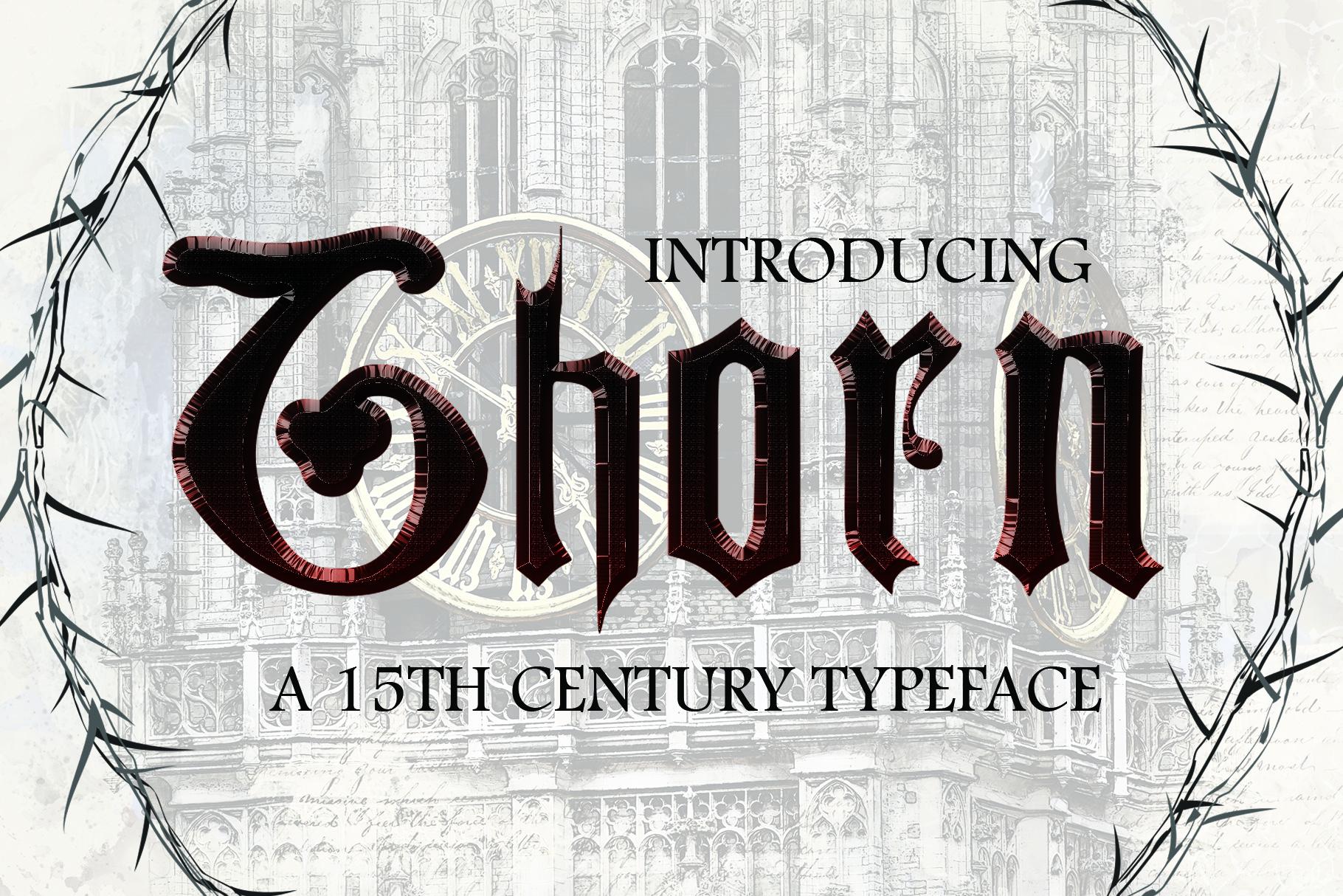 Thorn Font