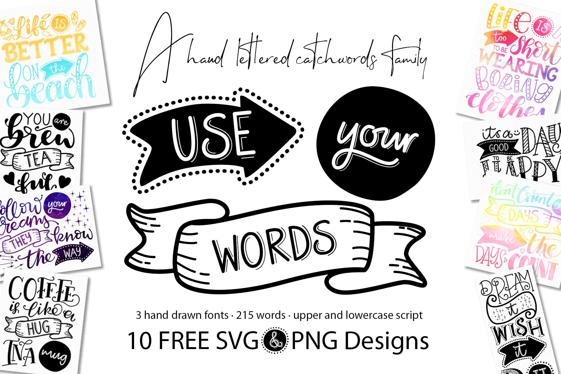 Use Your Words Font