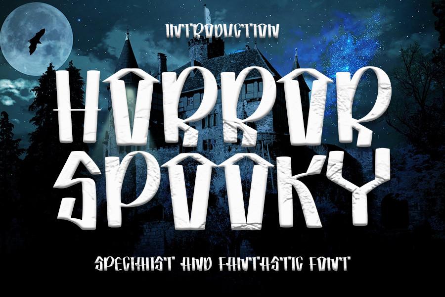 Horror Spooky Font