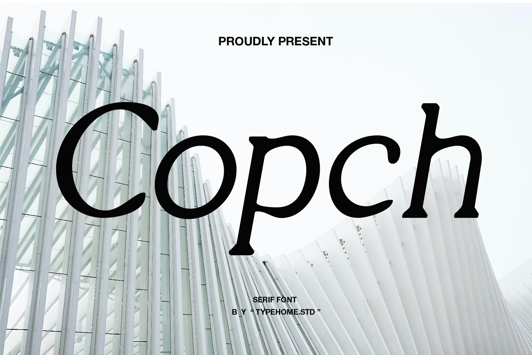 Copch Font