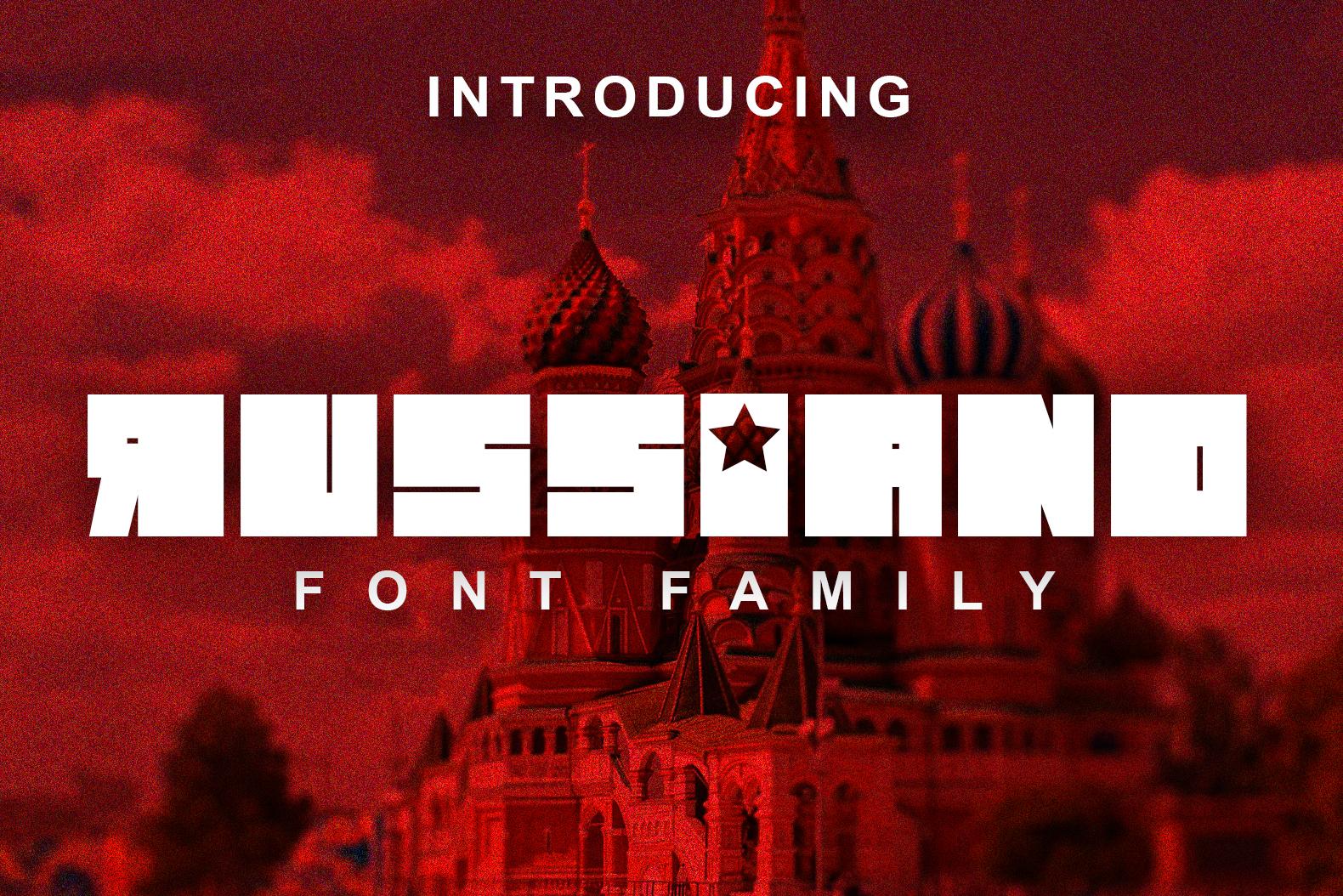 Russiano Font