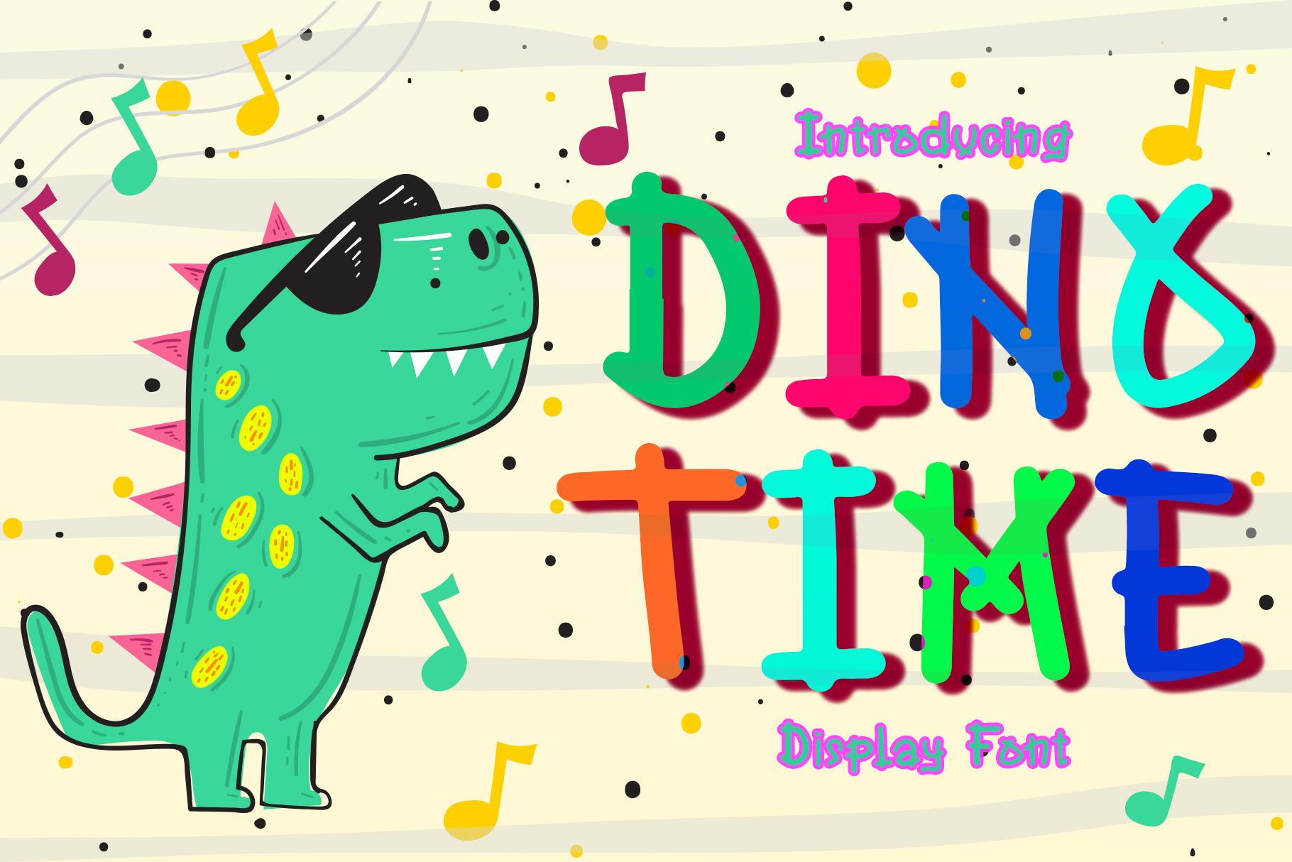 Dino Time Font