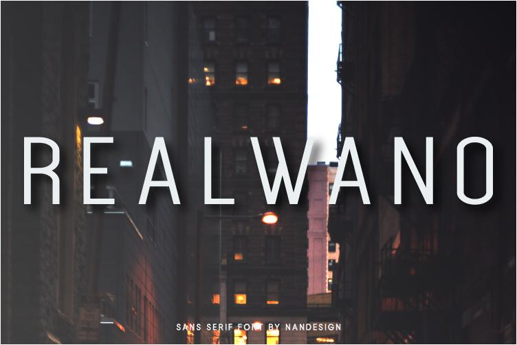 Realwano Font