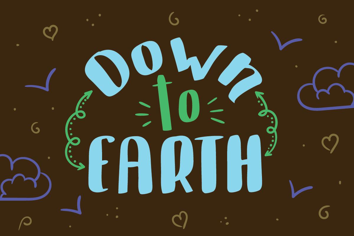 Down to Earth Font