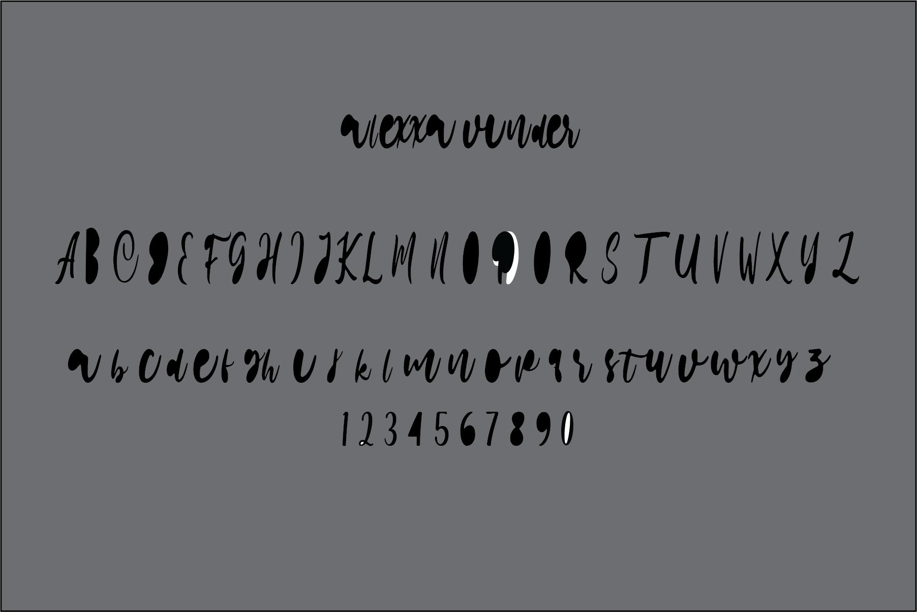 Alexxa Vinder Font
