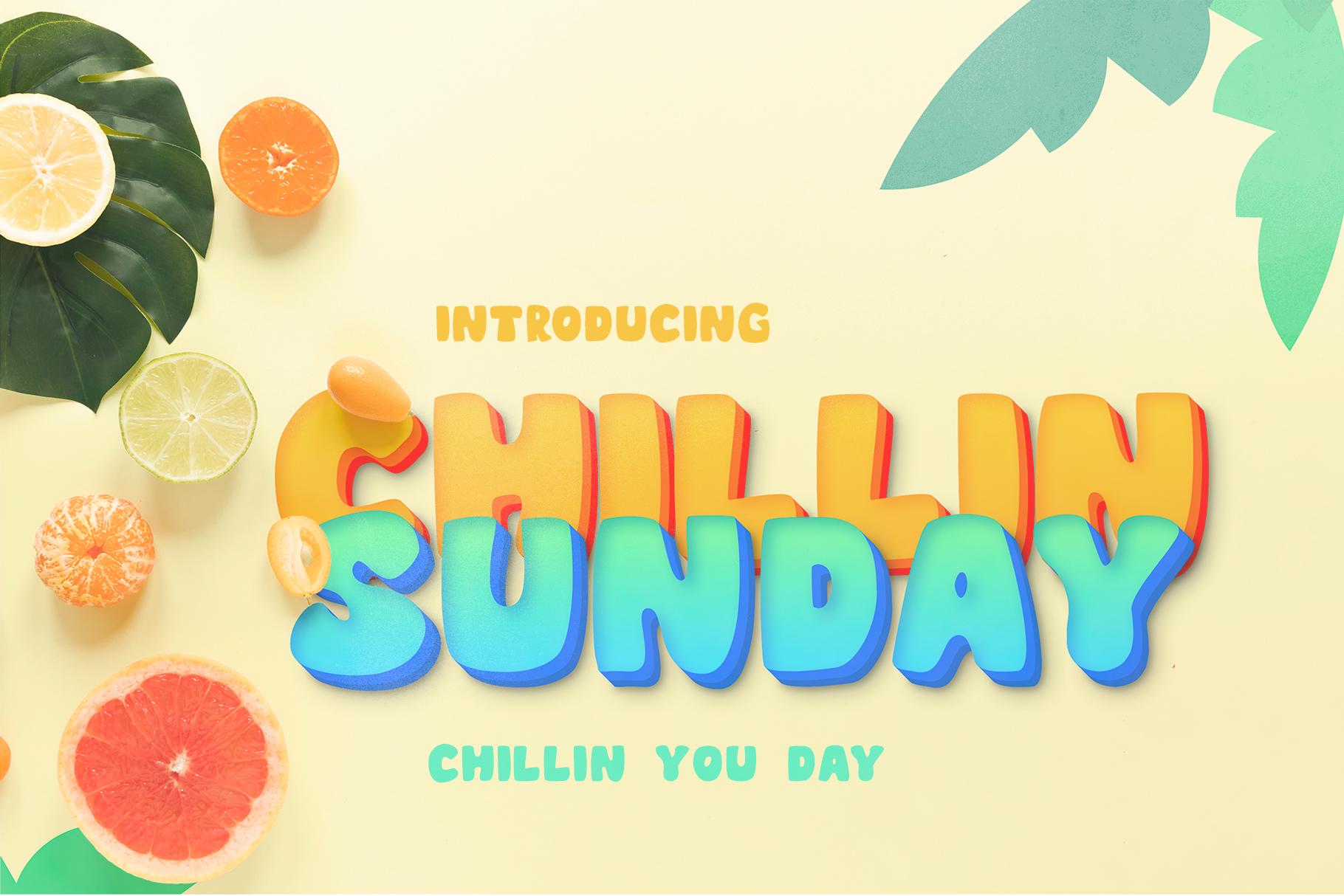Chillin Sunday Font