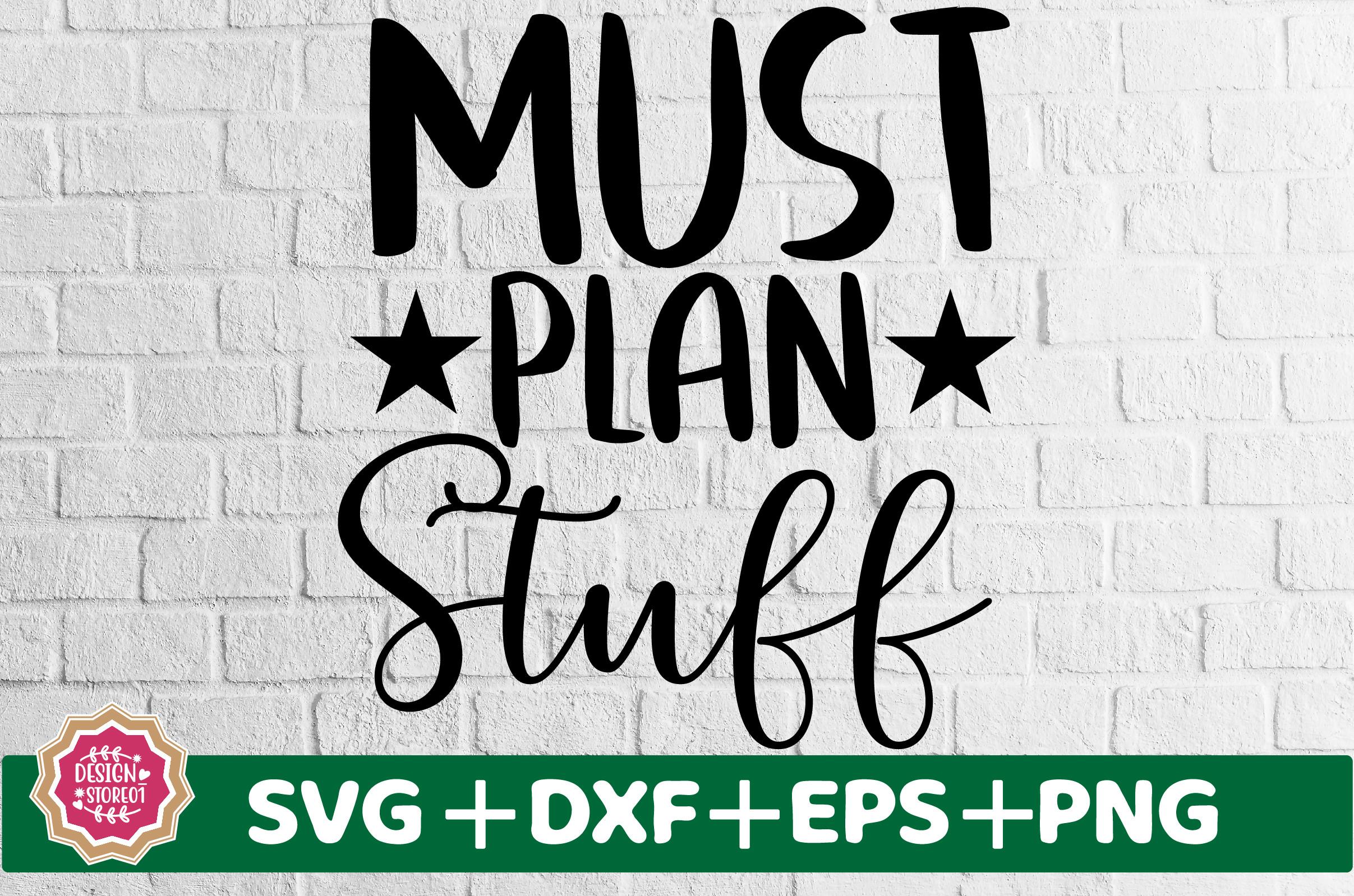 Must Plan Stuff SVG