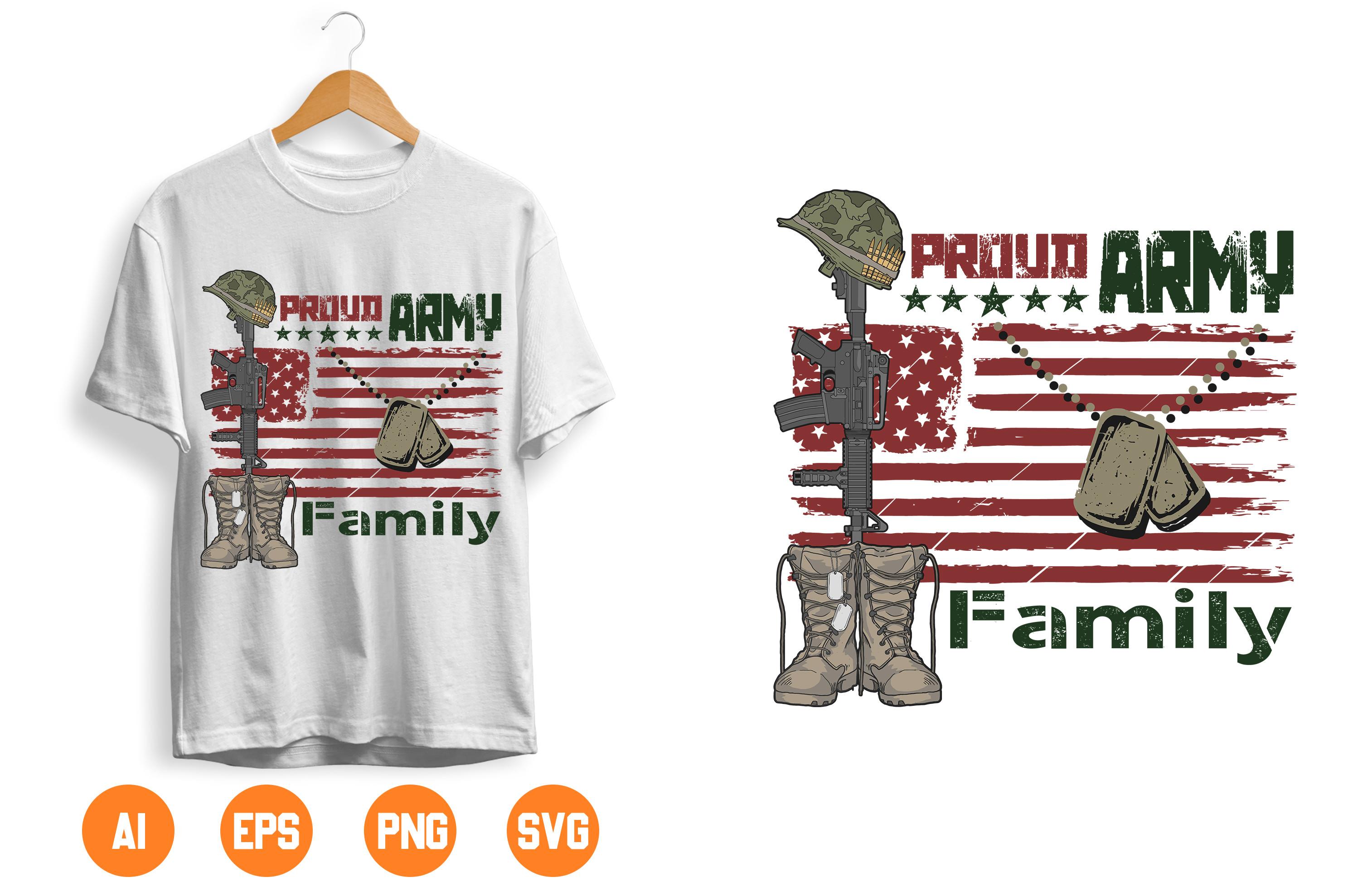 USA Army T-shirt Design 56